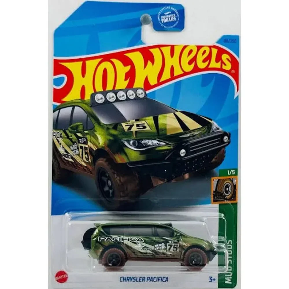 Hot Wheels Chrysler Pacifica GREEN Mud Studs 1/5 88/250